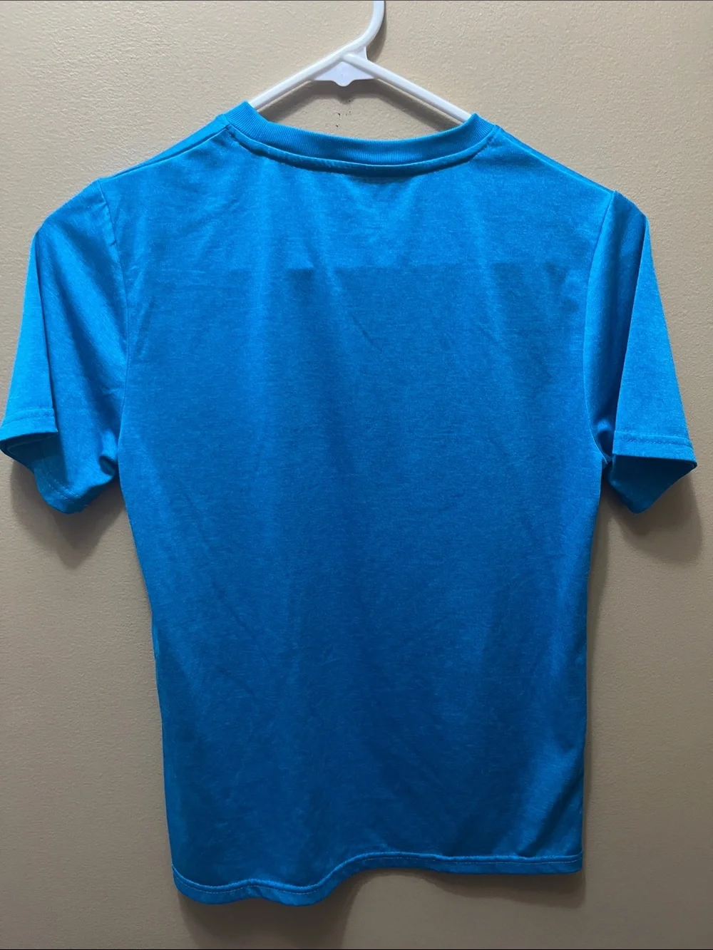 tek gear Aqua Blue Short Sleeve Crew Tee